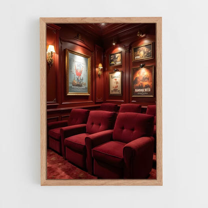ap-home theater-10 cadre Bois clair