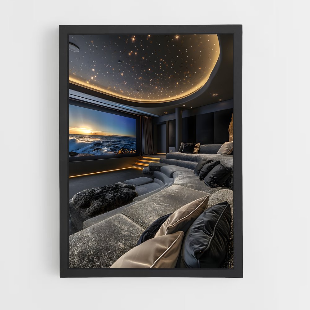ap-home theater-3 cadre Noir