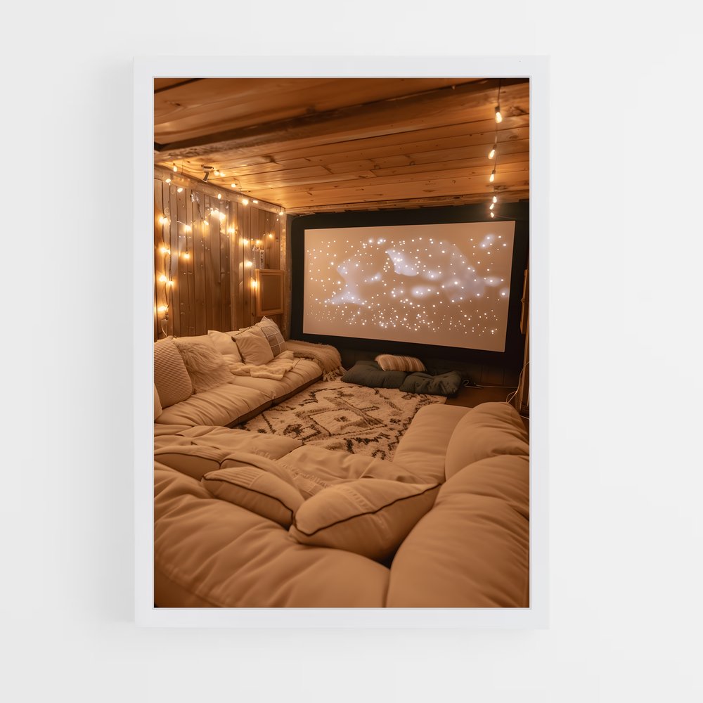 ap-home theater-4 cadre Blanc
