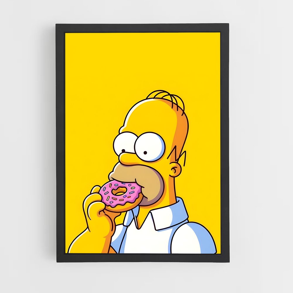 ap-homer simpson-1 cadre Noir