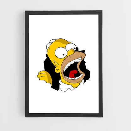 ap-homer simpson-4 cadre Noir