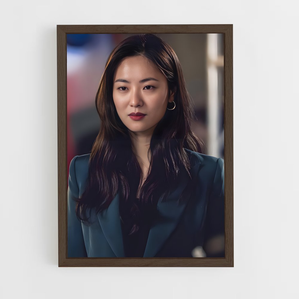ap-hong cha young-1 cadre Bois foncé