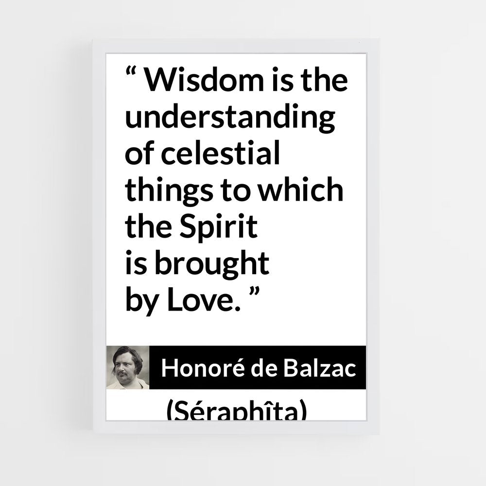 ap-honore de balzac-6 cadre Blanc