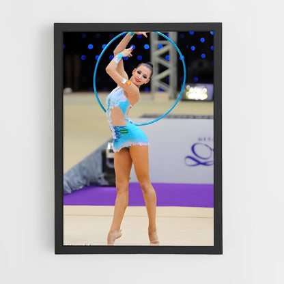 ap-hoop rhythmic gymnastics-1 cadre Noir