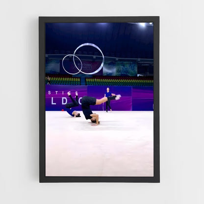 ap-hoop rhythmic gymnastics-2 cadre Noir