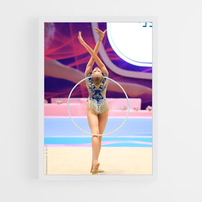ap-hoop rhythmic gymnastics-6 cadre Blanc