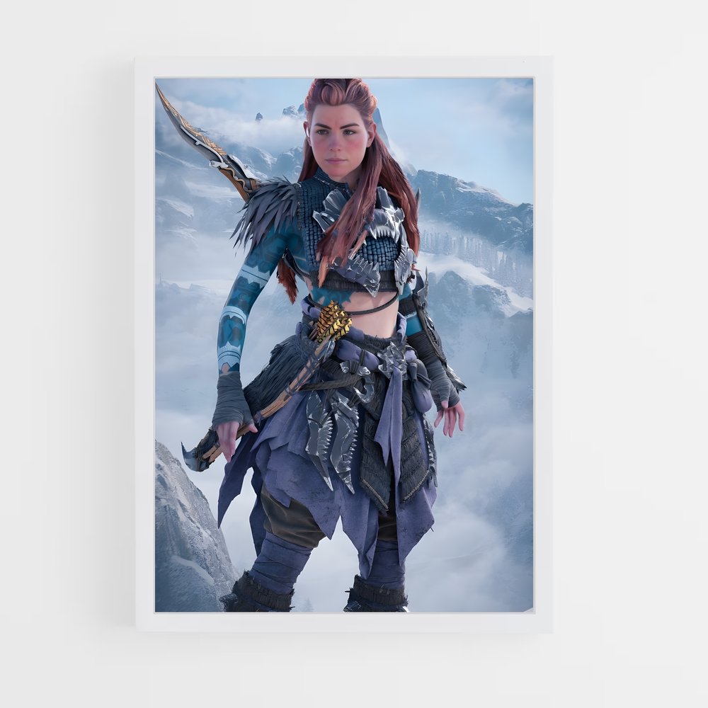 ap-horizon zero dawn-12 cadre Blanc