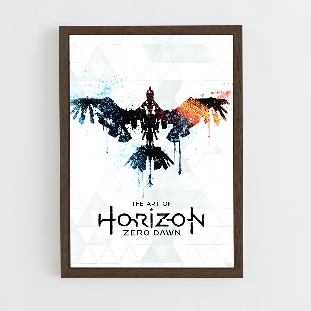 ap-horizon zero dawn-6 cadre Bois foncé
