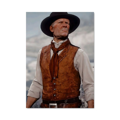 Poster Cowboy de l'Ouest