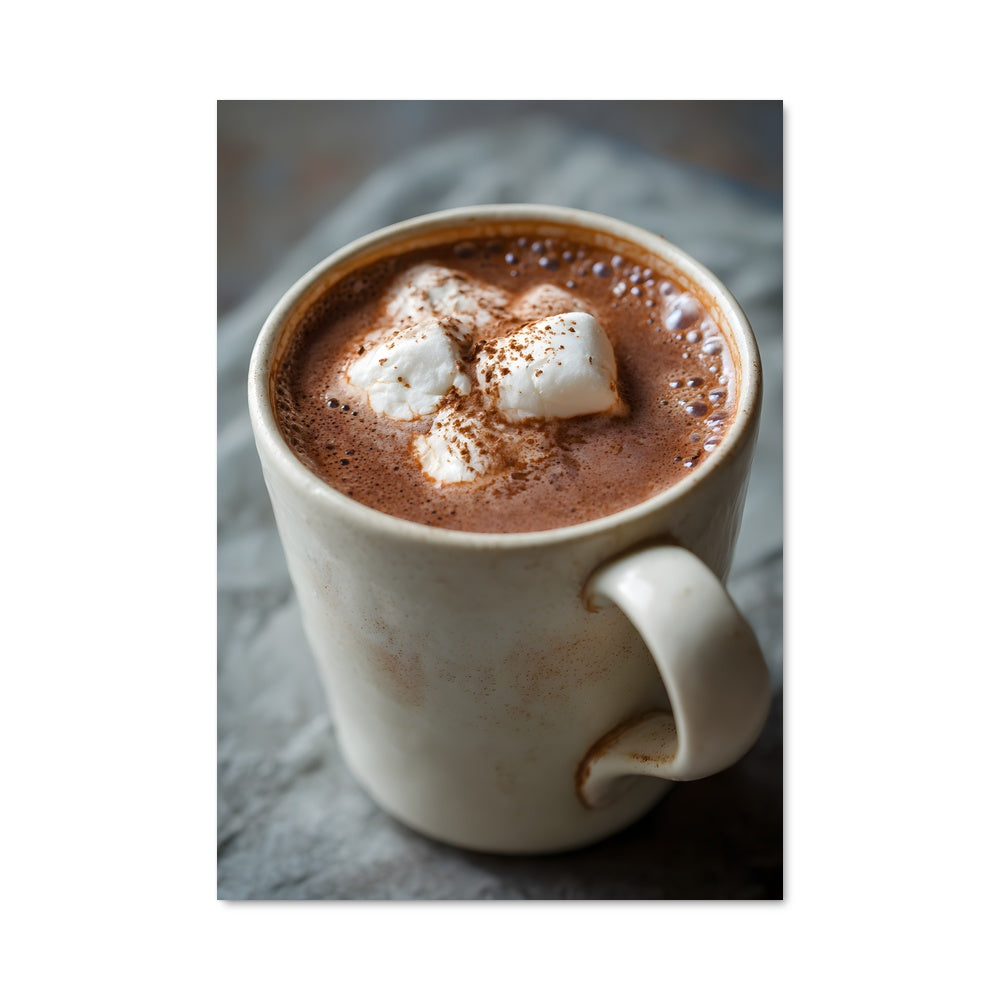 Poster Chocolat Hivernal