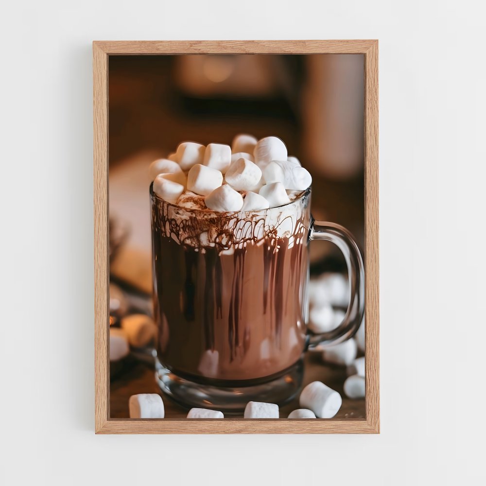 ap-hot chocolate-4 cadre Bois clair