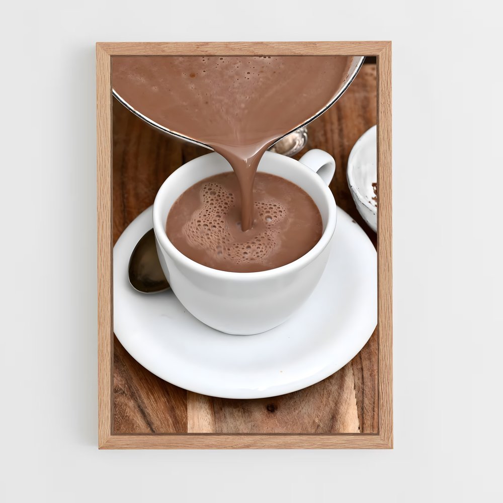 ap-hot chocolate-8 cadre Bois clair