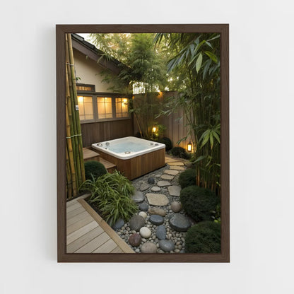 ap-hot tub-3 cadre Bois foncé