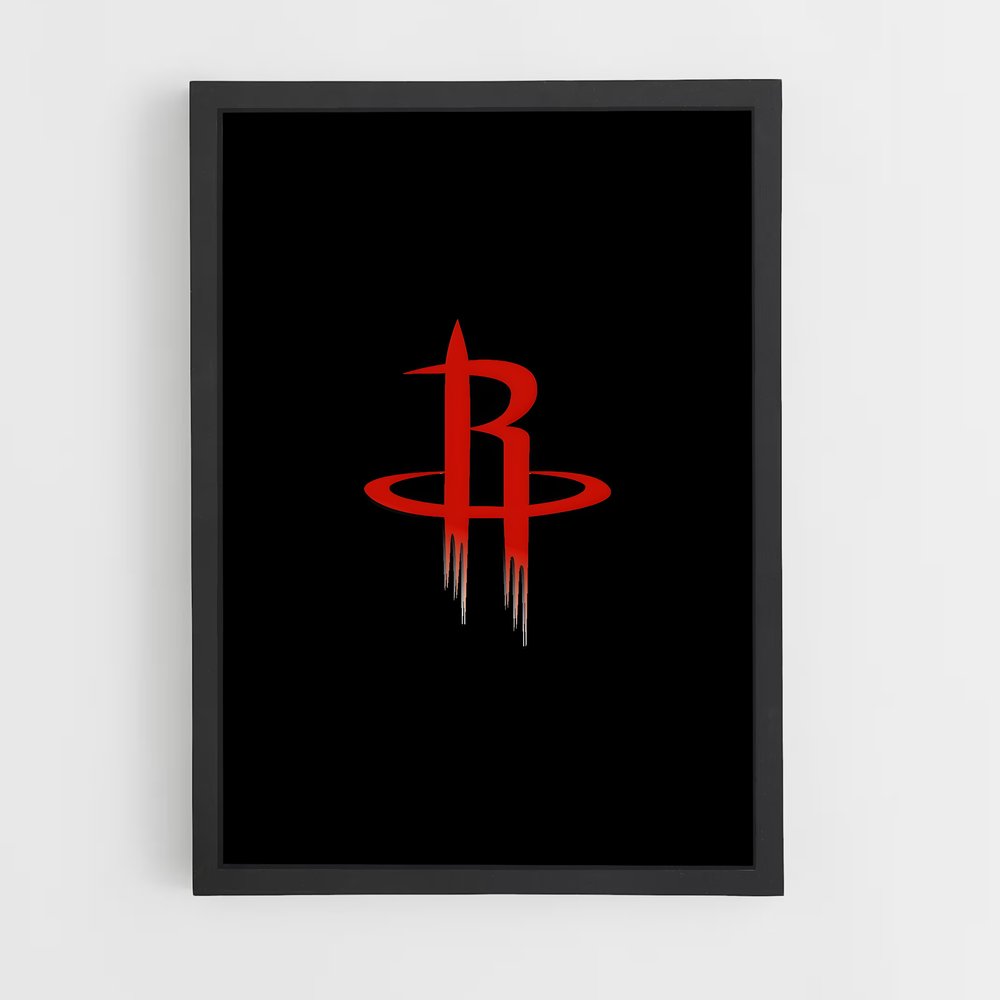 ap-houston rockets-3 cadre Noir