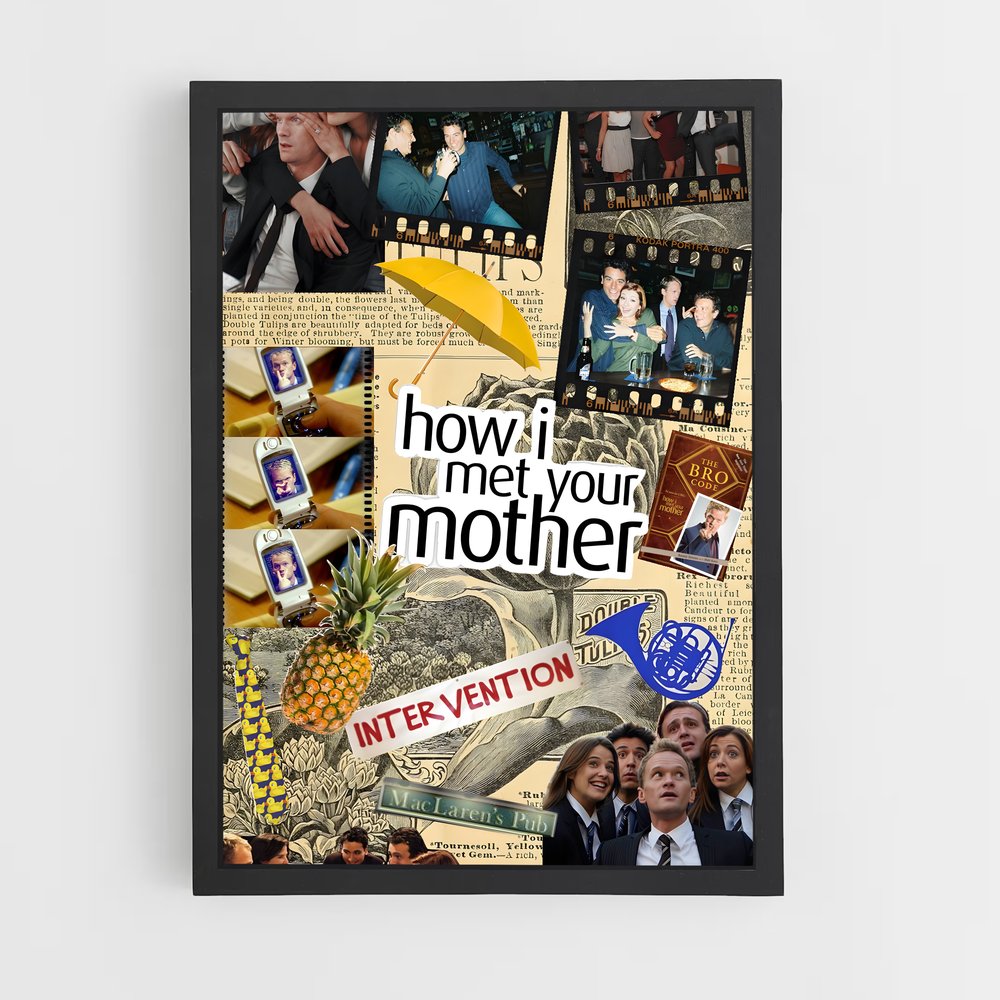 ap-how i met your mother-4 cadre Noir