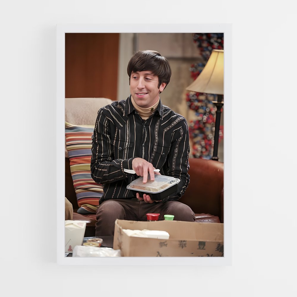 ap-howard wolowitz-3 cadre Blanc