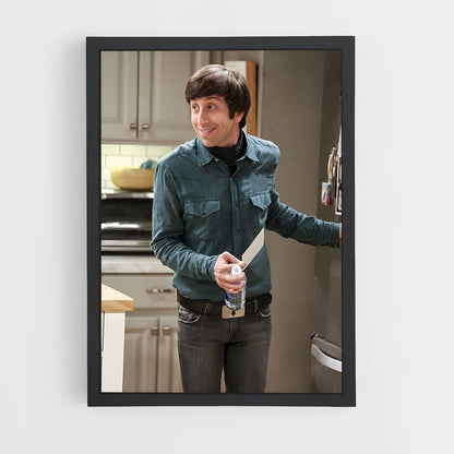 ap-howard wolowitz-4 cadre Noir