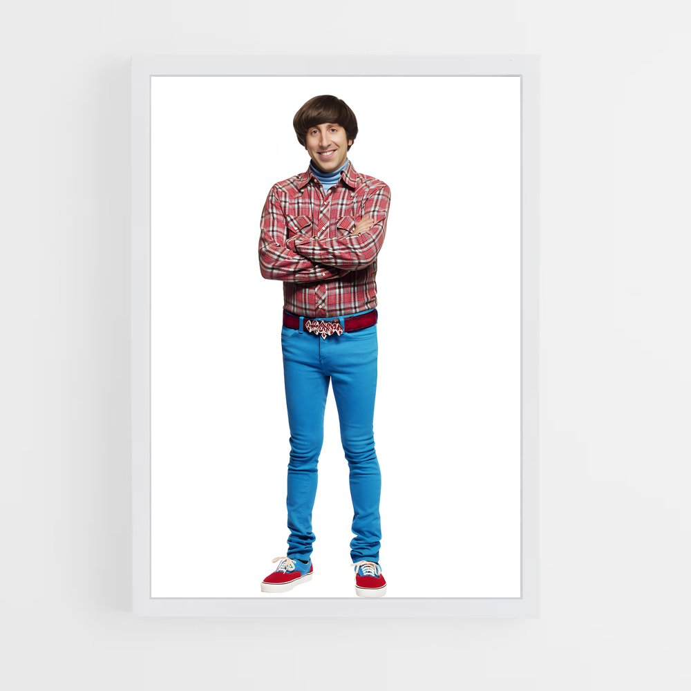 ap-howard wolowitz-5 cadre Blanc