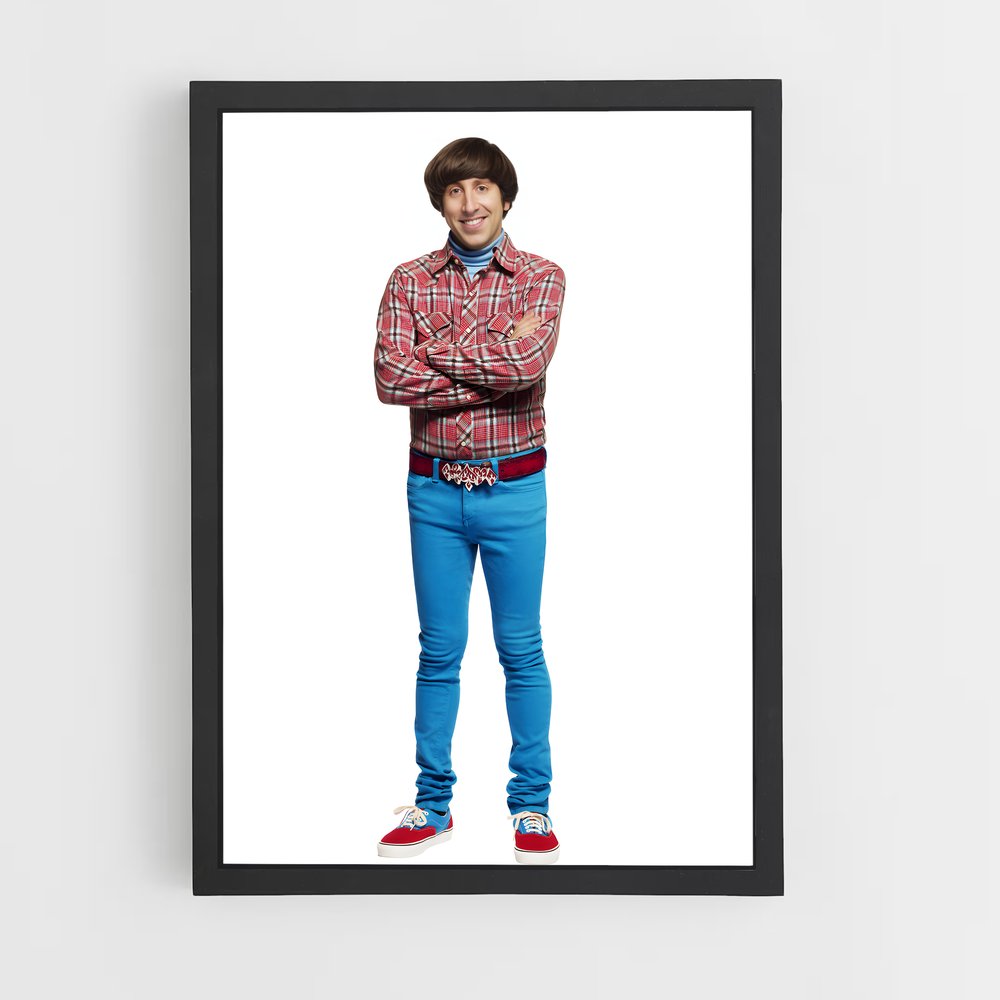 ap-howard wolowitz-5 cadre Noir