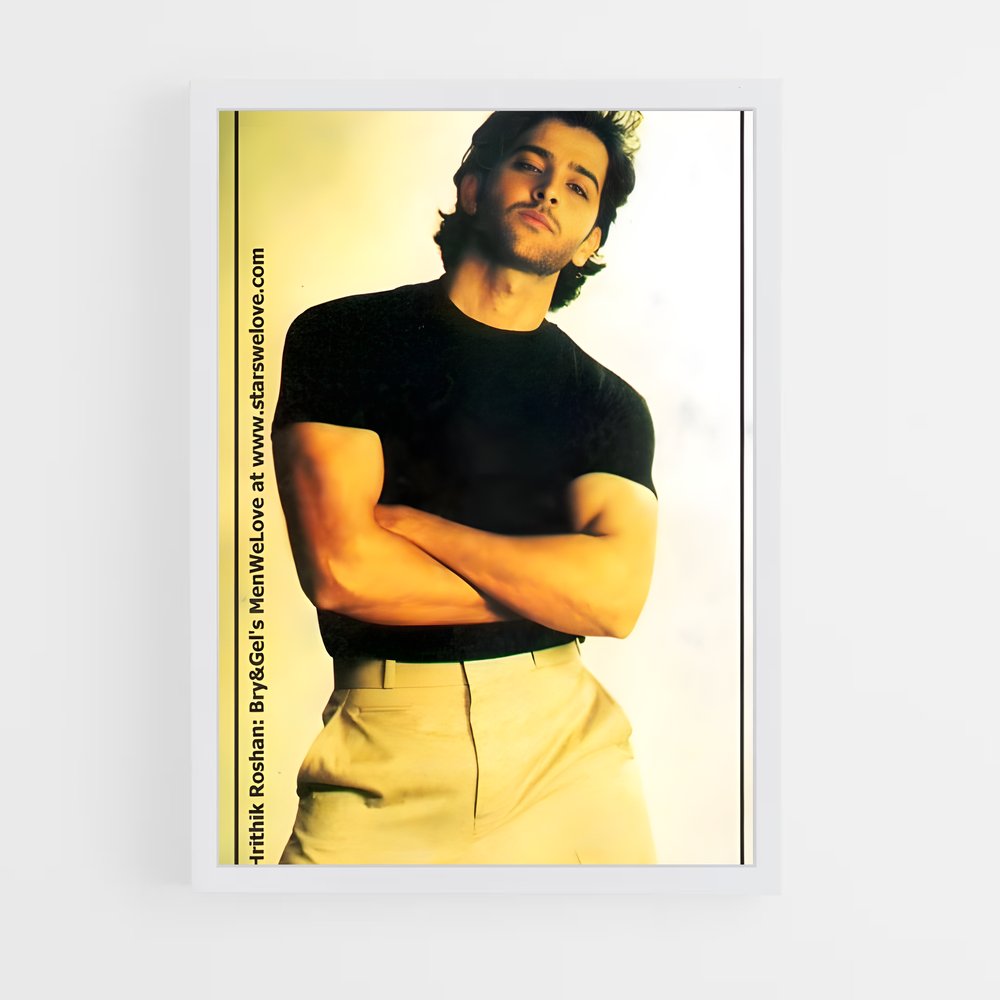 ap-hrithik roshan-2 cadre Blanc
