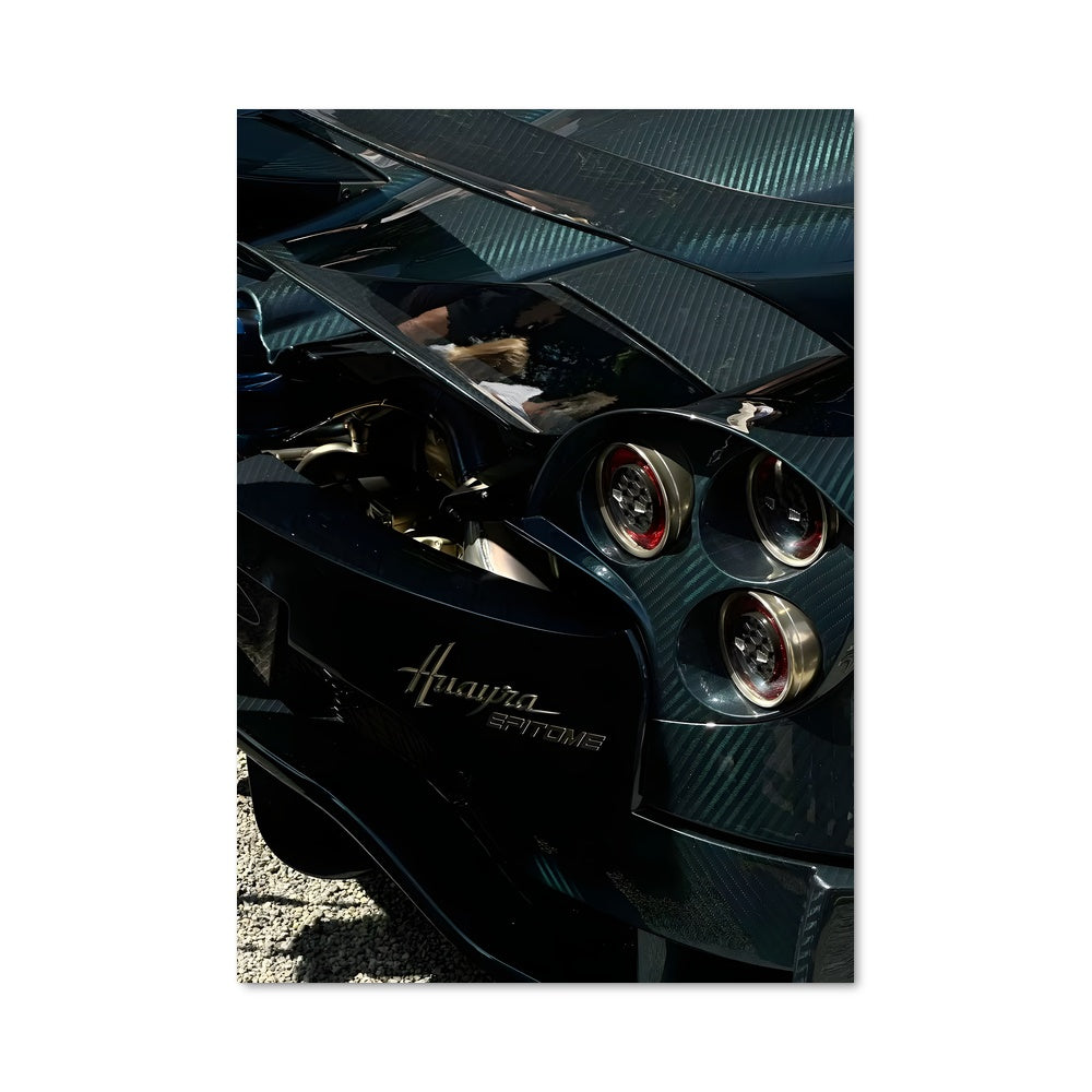 Poster Huayra Noir