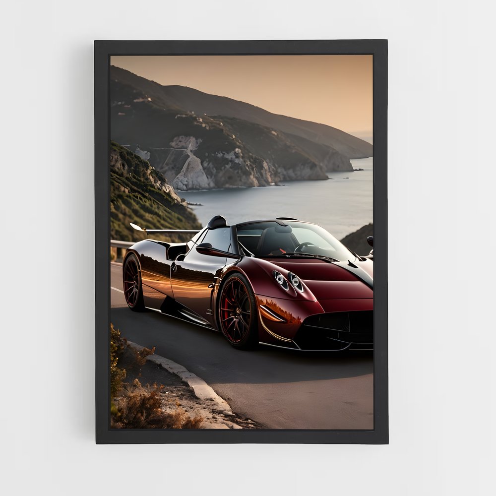 ap-huayra bc roadster-1 cadre Noir