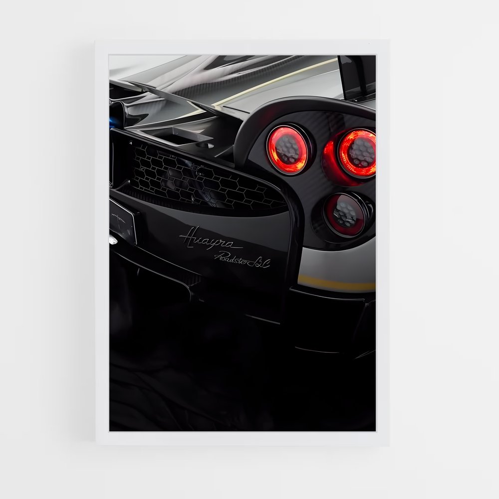 ap-huayra bc roadster-2 cadre Blanc