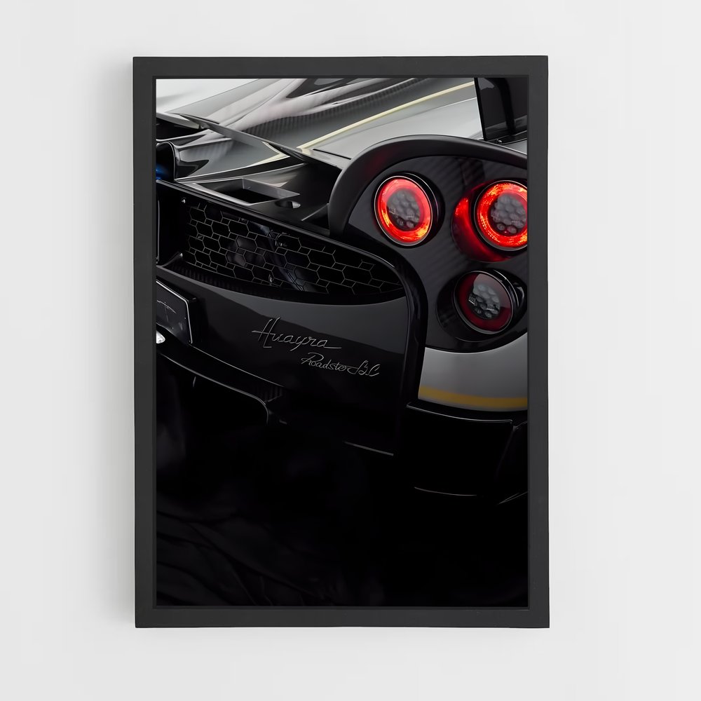 ap-huayra bc roadster-2 cadre Noir