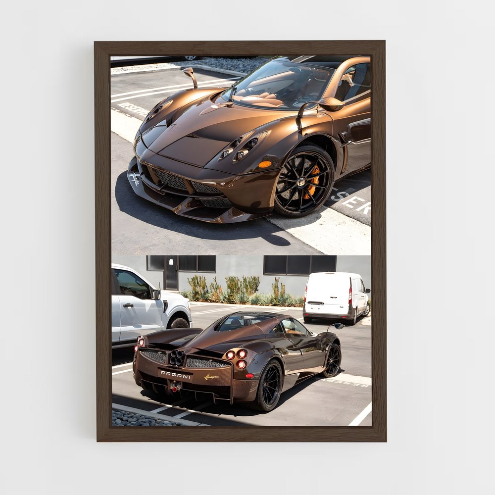 ap-huayra imola-6 cadre Bois foncé