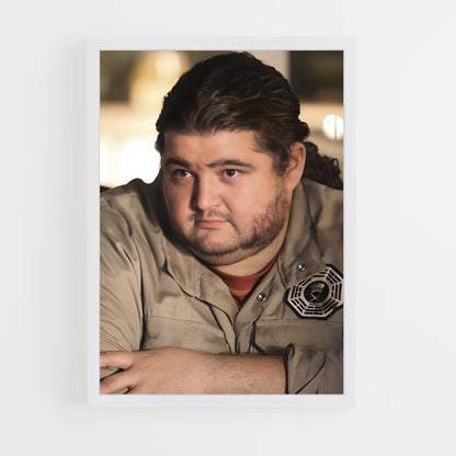 ap-hugo hurley reyes-1 cadre Blanc