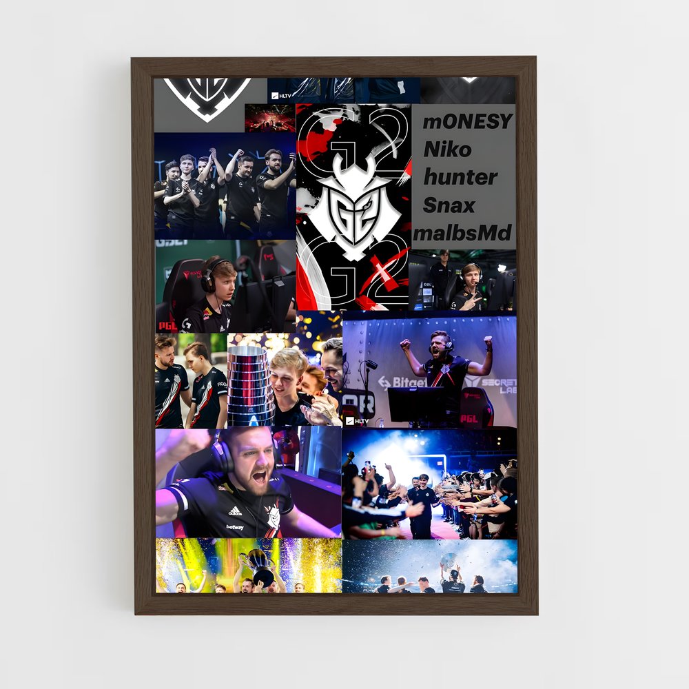 ap-hunter-4 cadre Bois foncé