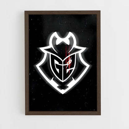 ap-hunter-6 cadre Bois foncé
