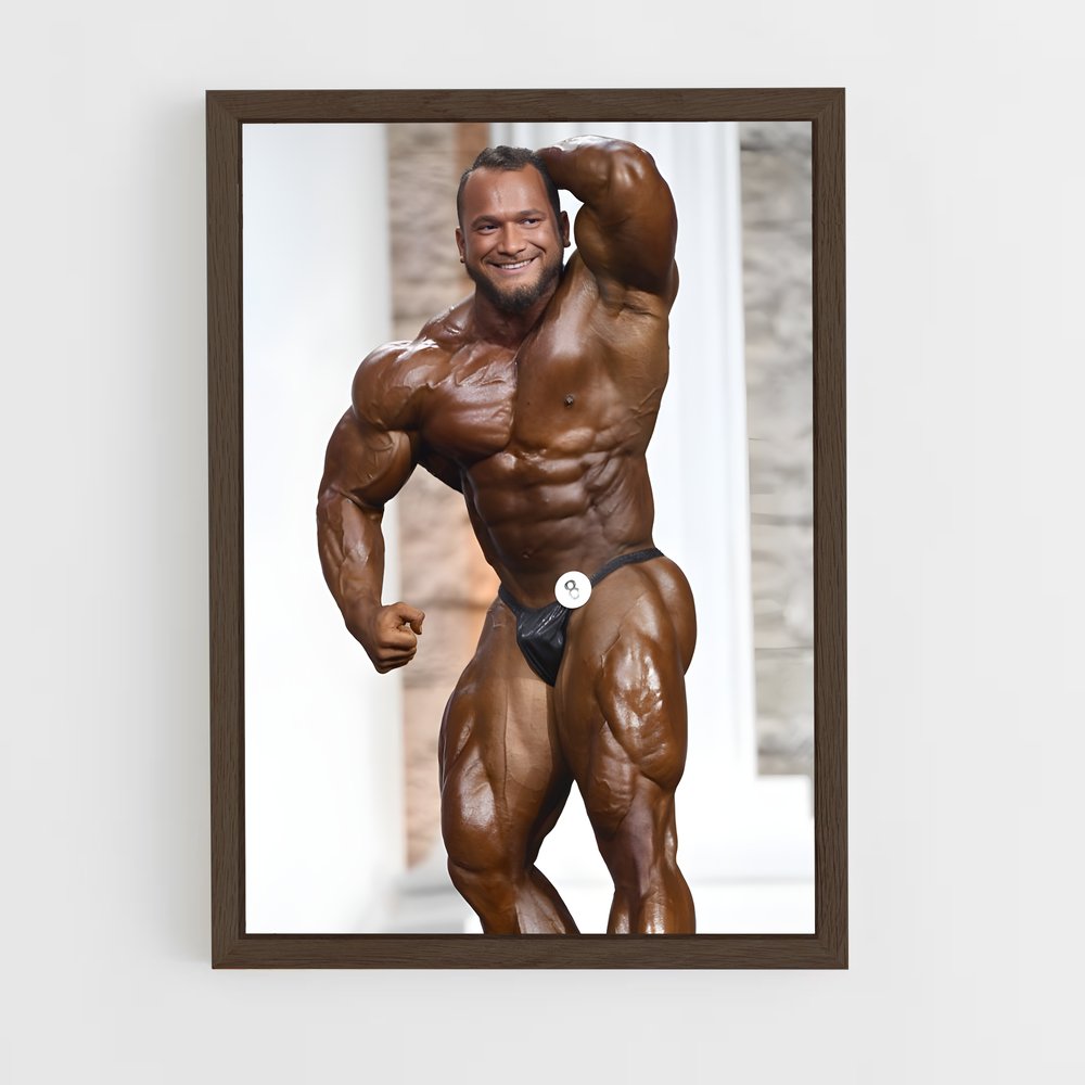 ap-hunter labrada-1 cadre Bois foncé