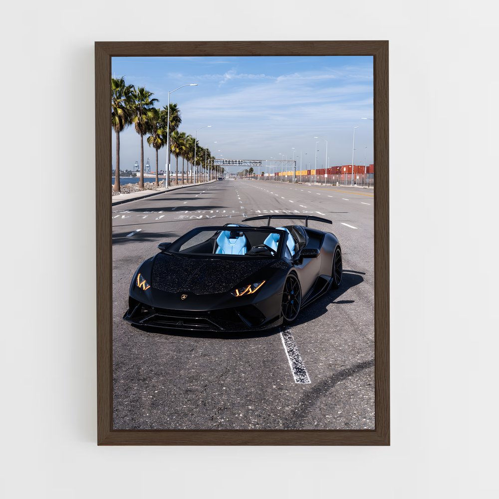 ap-huracan performante spyder-2 cadre Bois foncé