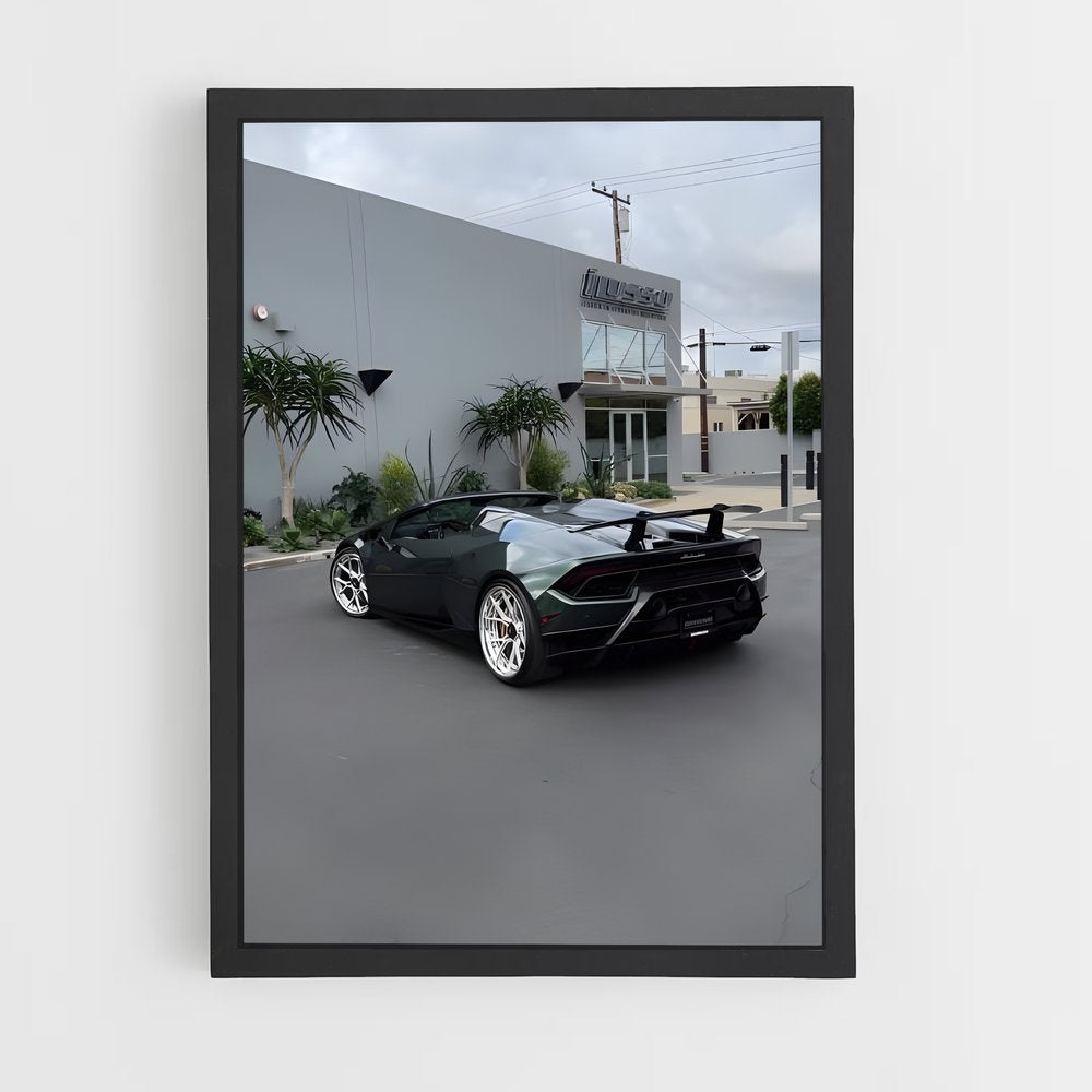ap-huracan performante spyder-3 cadre Noir