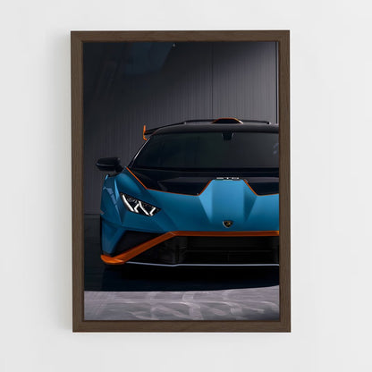 ap-huracan sto-2 cadre Bois foncé