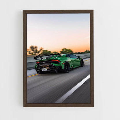 ap-huracan sto-3 cadre Bois foncé