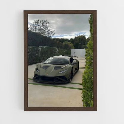 ap-huracan sto-7 cadre Bois foncé