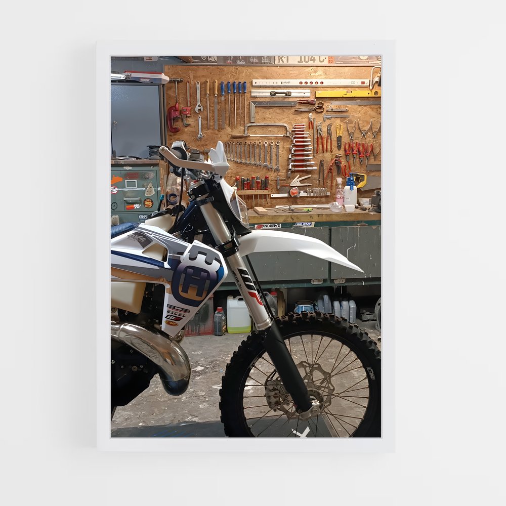 ap-husqvarna fc 450-4 cadre Blanc