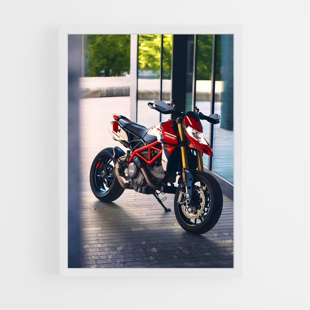 ap-hypermotard-2 cadre Blanc