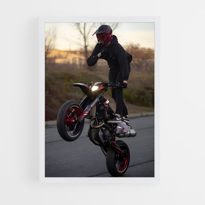 ap-hypermotard-3 cadre Blanc