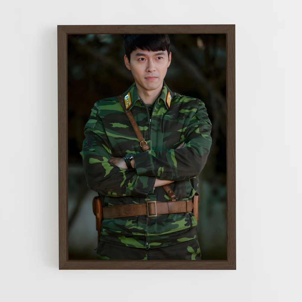 ap-hyun bin-6 cadre Bois foncé