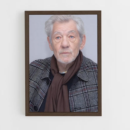 ap-ian mckellen-2 cadre Bois foncé
