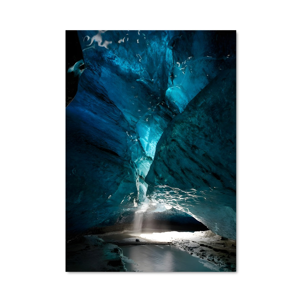 Poster Grotte Glaciale