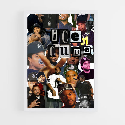 ap-ice cube-1 cadre Blanc