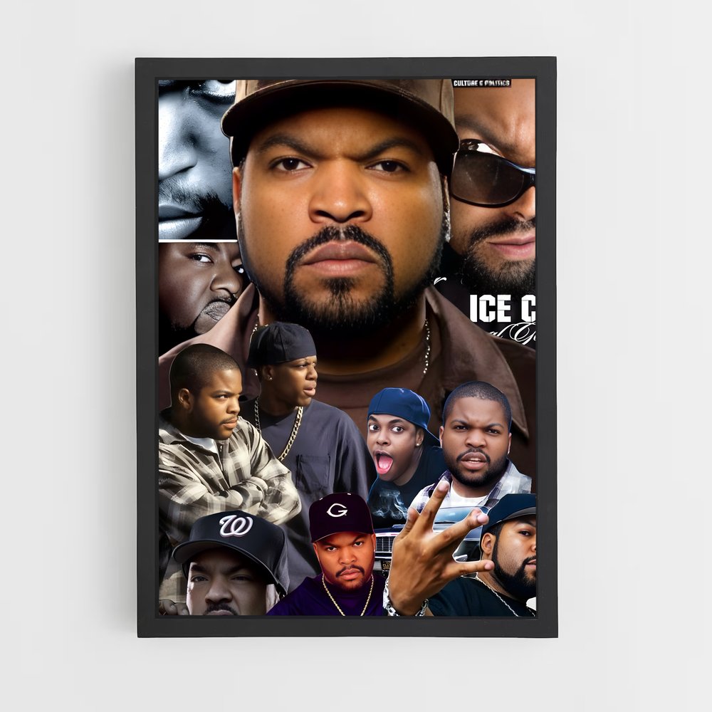 ap-ice cube-10 cadre Noir