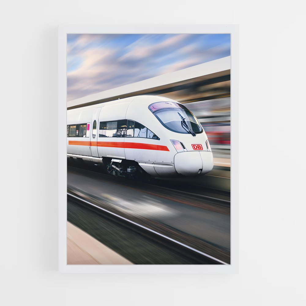 ap-ice deutsche bahn-2 cadre Blanc
