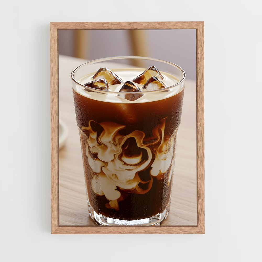 ap-iced coffee-2 cadre Bois clair