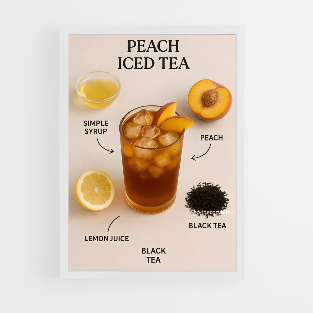 ap-iced tea-1 cadre Blanc