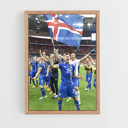 ap-iceland national football team-1 cadre Bois clair